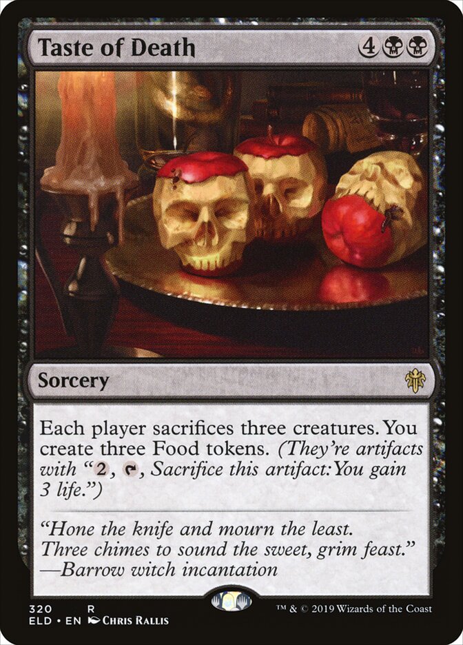 Taste of Death - Magic: The Gathering - MoxLand