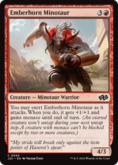 Minotauro Brasocórneo / Emberhorn Minotaur - Magic: The Gathering - MoxLand