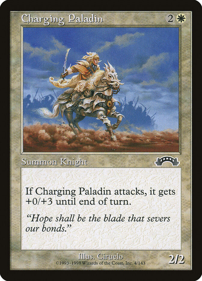 Paladino Atacante / Charging Paladin - Magic: The Gathering - MoxLand