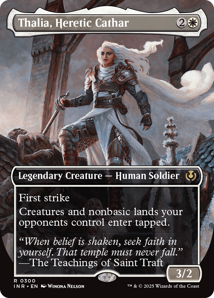 Thalia, Cátara Herege / Thalia, Heretic Cathar - Magic: The Gathering - MoxLand