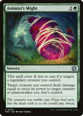 Força da Animista / Animist's Might - Magic: The Gathering - MoxLand