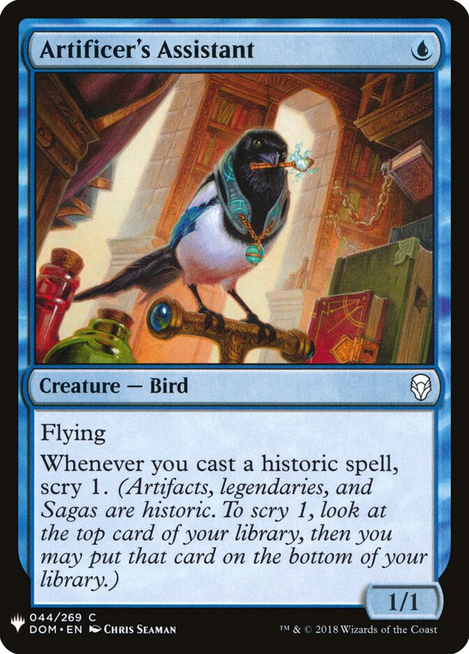 Assistente de Artesão / Artificer's Assistant - Magic: The Gathering - MoxLand