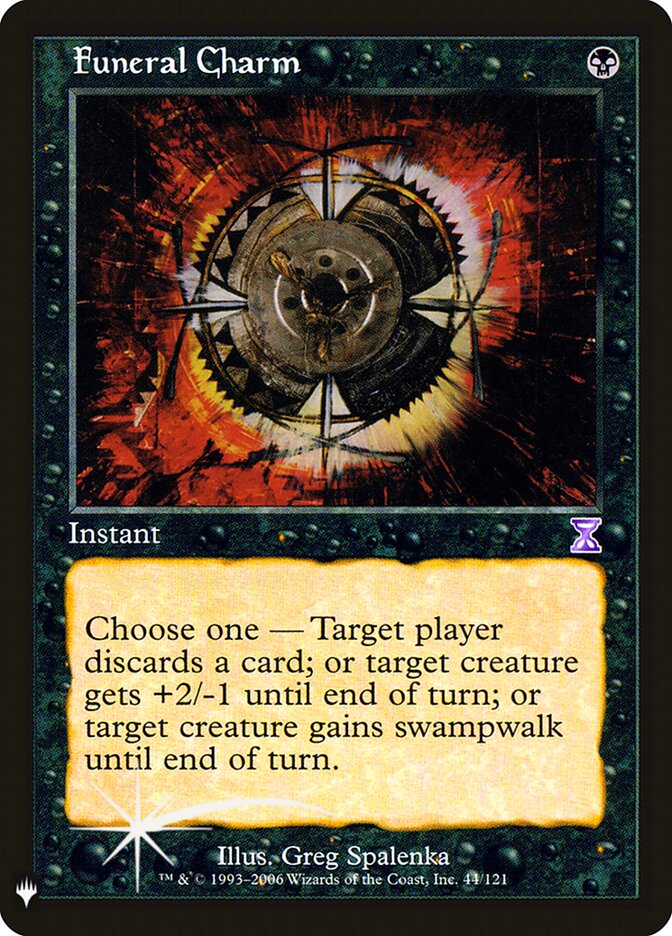 Medalhão do Funeral / Funeral Charm - Magic: The Gathering - MoxLand