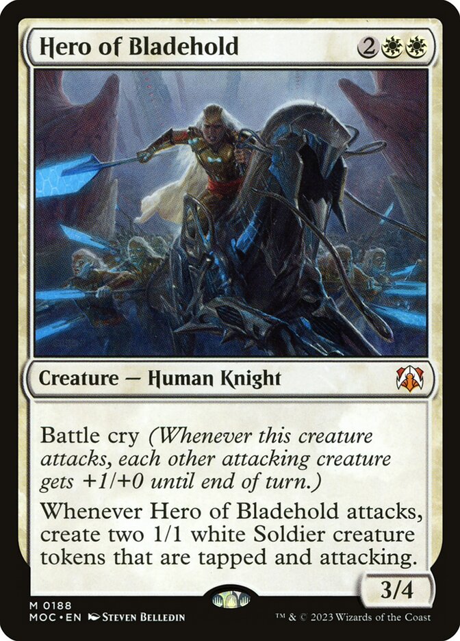 Herói de Bladehold / Hero of Bladehold - Magic: The Gathering - MoxLand