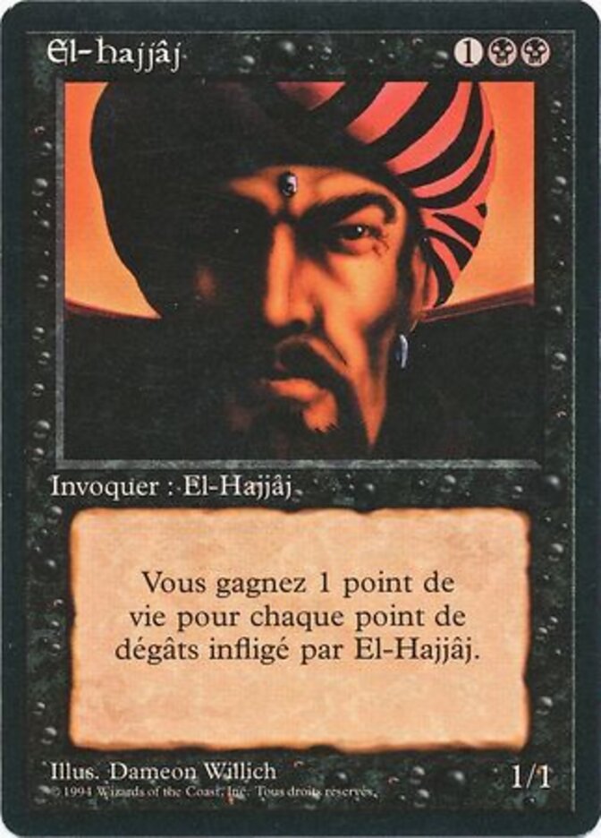 El-Hajjâj - Magic: The Gathering - MoxLand