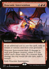 Intervenção Dragônica / Draconic Intervention - Magic: The Gathering - MoxLand