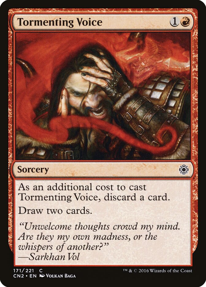 Voz Atormentadora / Tormenting Voice - Magic: The Gathering - MoxLand