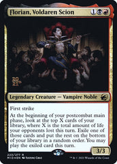 Florian, Herdeiro dos Voldaren / Florian, Voldaren Scion - Magic: The Gathering - MoxLand