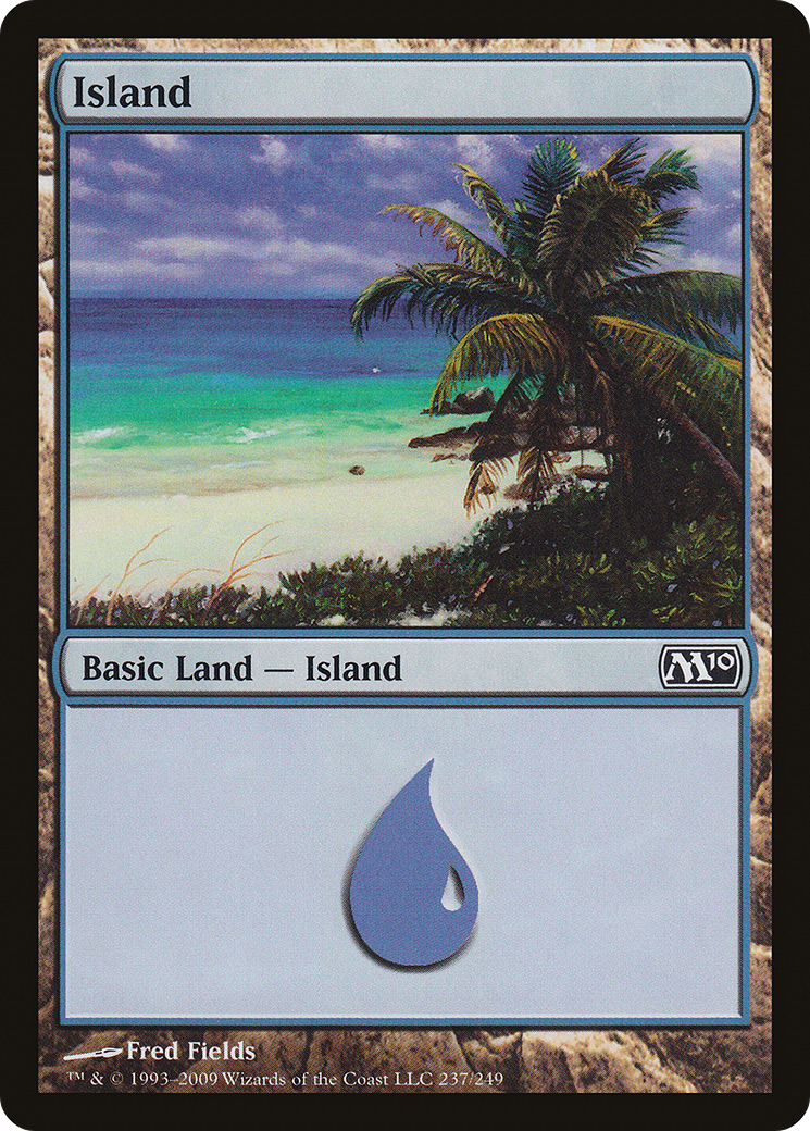 Ilha / Island - Magic: The Gathering - MoxLand