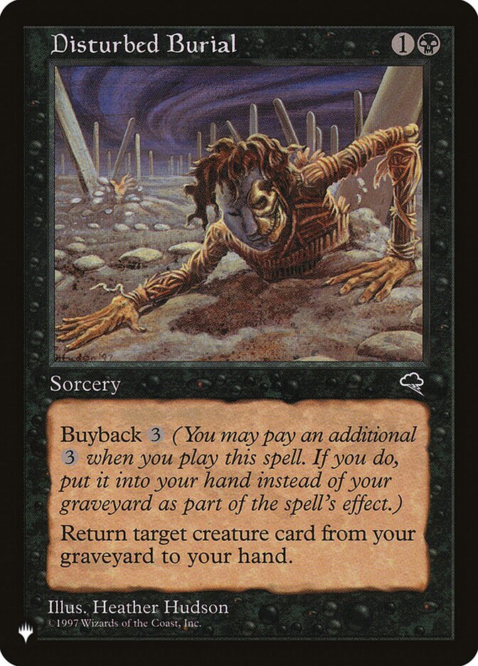 Funeral Interrompido / Disturbed Burial - Magic: The Gathering - MoxLand