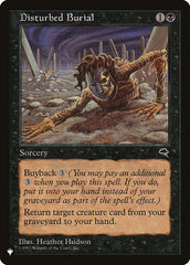 Funeral Interrompido / Disturbed Burial - Magic: The Gathering - MoxLand