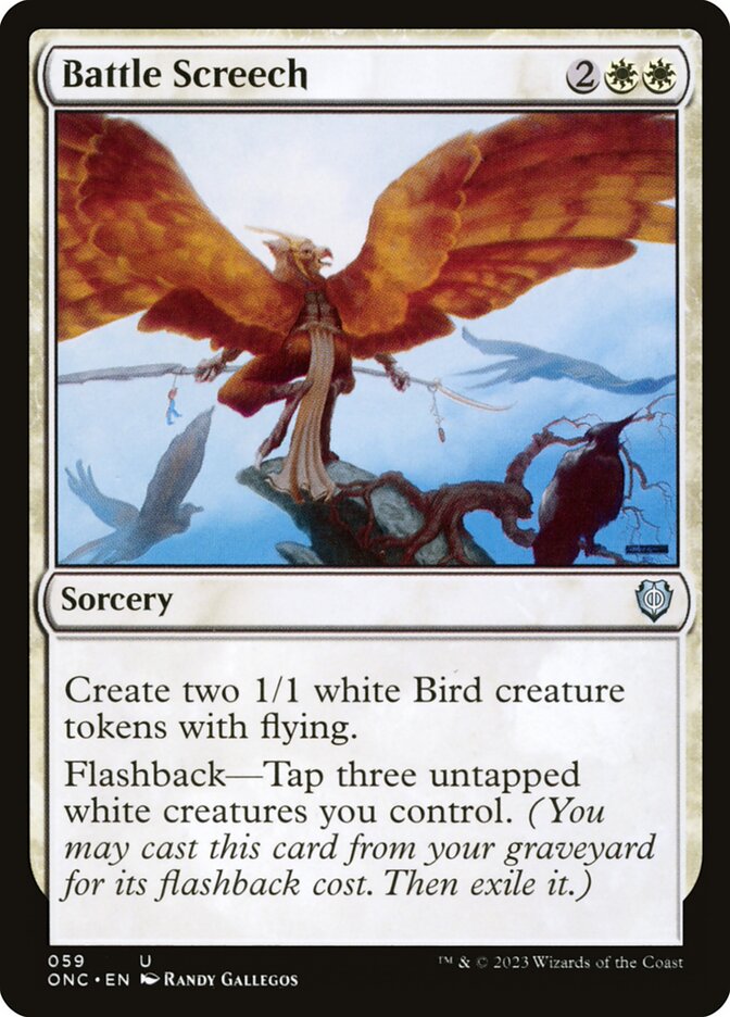 Guinchado de Guerra / Battle Screech - Magic: The Gathering - MoxLand