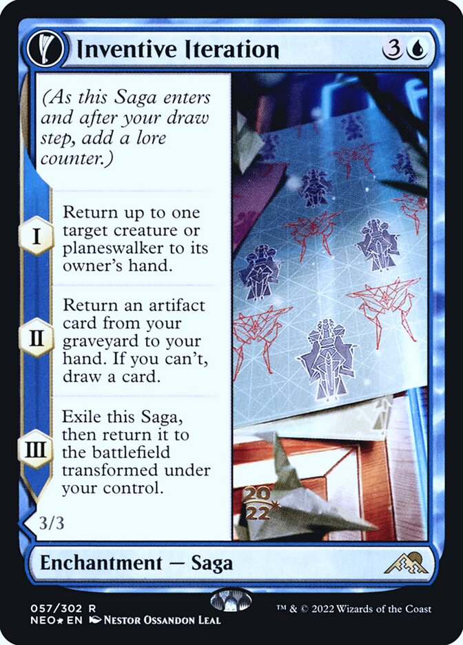 Iteração Inventiva / Inventive Iteration - Magic: The Gathering - MoxLand