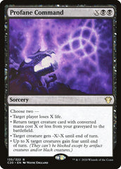 Comando Profano / Profane Command - Magic: The Gathering - MoxLand