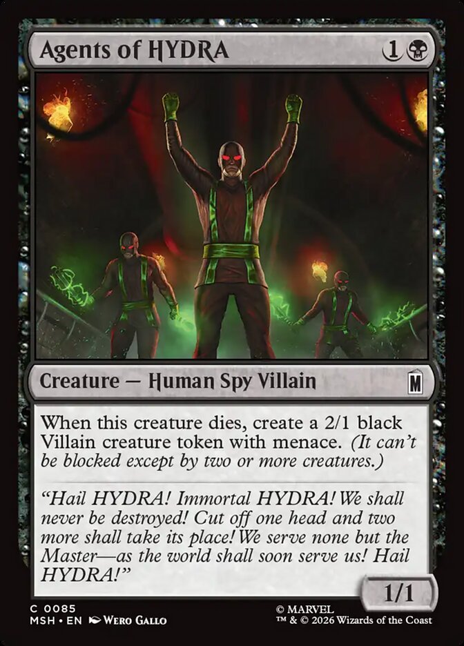 Agents of HYDRA - Magic: The Gathering - MoxLand
