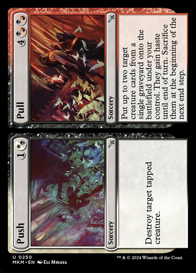 Empurrar / Puxar / Push / Pull - Magic: The Gathering - MoxLand