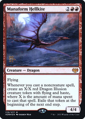 Dragão Avérneo Manaforme / Manaform Hellkite - Magic: The Gathering - MoxLand