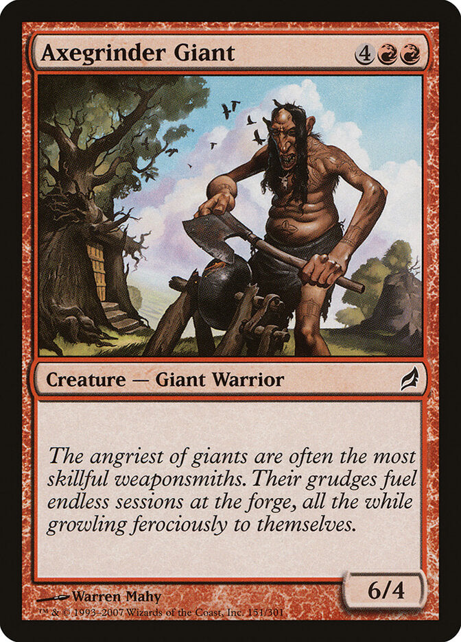 Gigante Amola-Machado / Axegrinder Giant - Magic: The Gathering - MoxLand