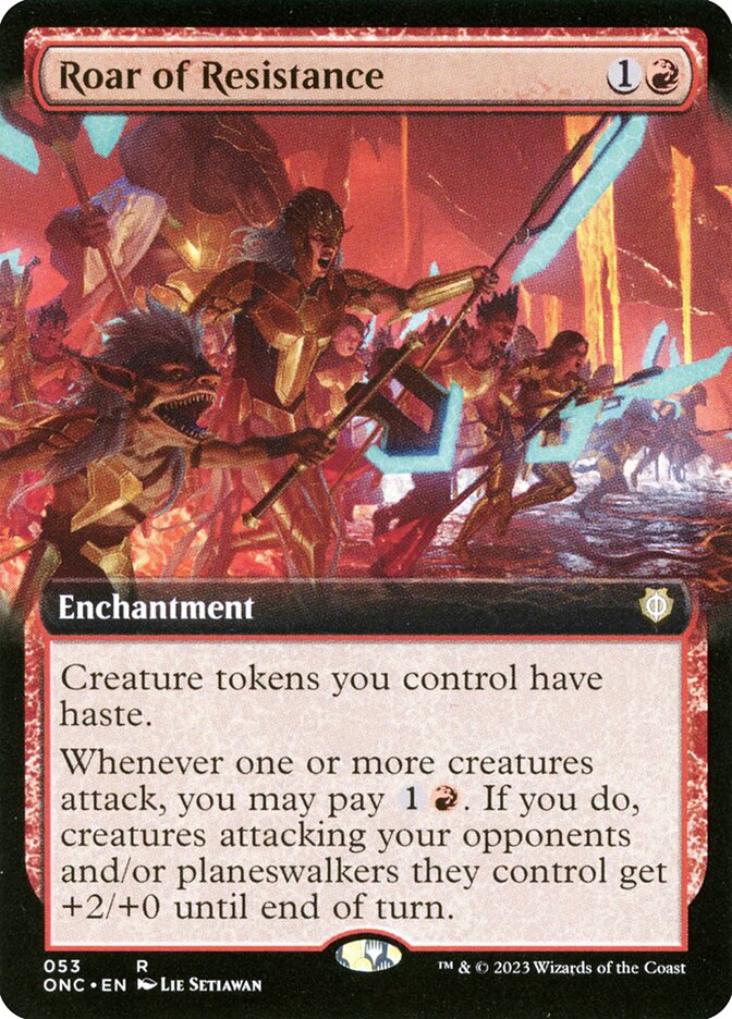 Rugido de Resistência / Roar of Resistance - Magic: The Gathering - MoxLand