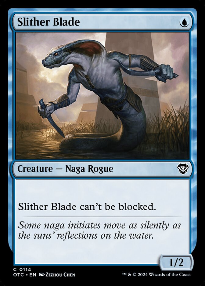 Lâmina Sinuosa / Slither Blade - Magic: The Gathering - MoxLand