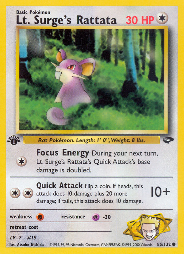 Lt. Surge's Rattata - MoxLand - MoxLand