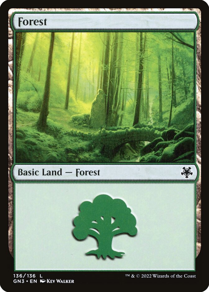 Floresta / Forest - Magic: The Gathering - MoxLand