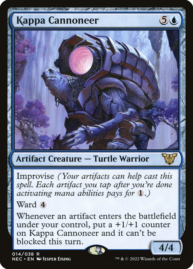 Canhoneiro Kappa / Kappa Cannoneer - Magic: The Gathering - MoxLand