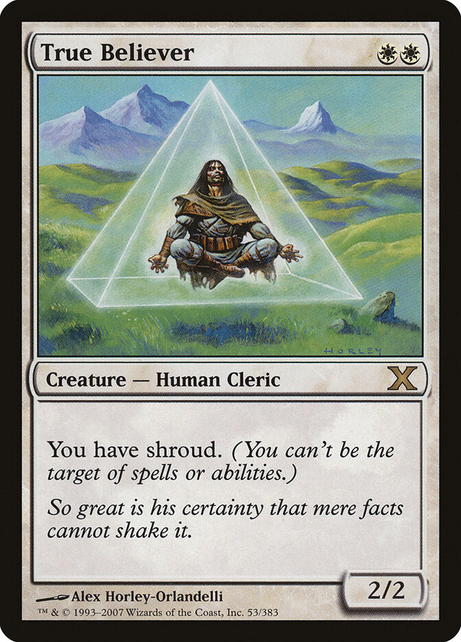 Adepto da Verdade / True Believer - Magic: The Gathering - MoxLand