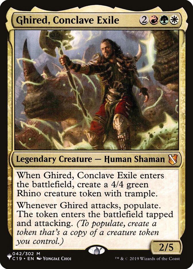 Ghired, Exilado do Conclave / Ghired, Conclave Exile - Magic: The Gathering - MoxLand
