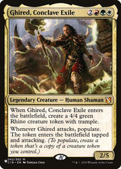 Ghired, Exilado do Conclave / Ghired, Conclave Exile - Magic: The Gathering - MoxLand