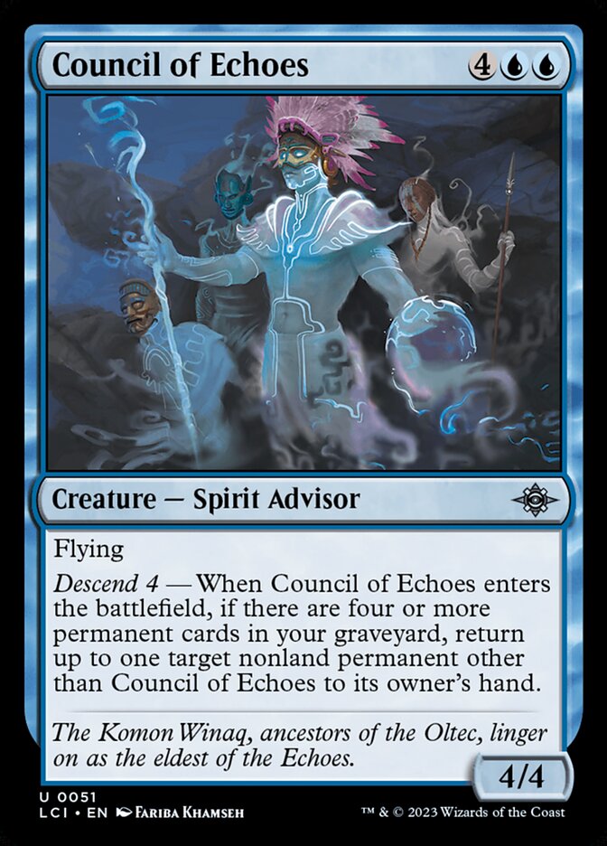 Conselho dos Ecos / Council of Echoes - Magic: The Gathering - MoxLand