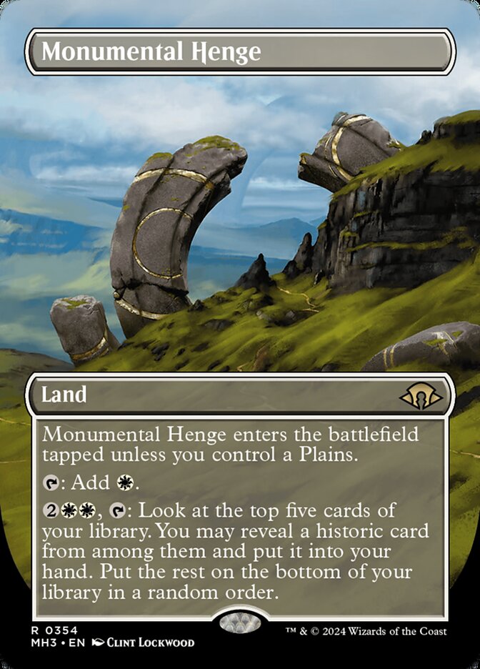Círculo Monumental / Monumental Henge - Magic: The Gathering - MoxLand