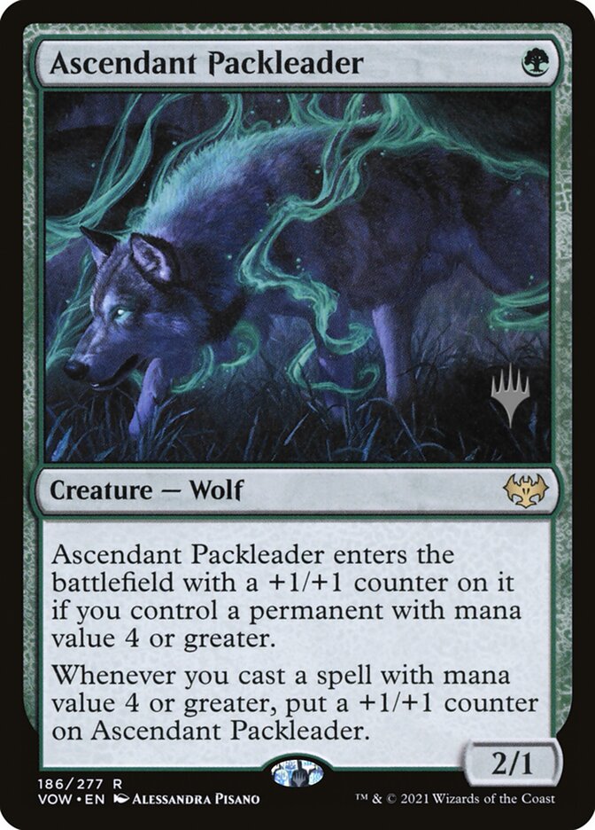 Líder de Alcateia em Ascensão / Ascendant Packleader - Magic: The Gathering - MoxLand