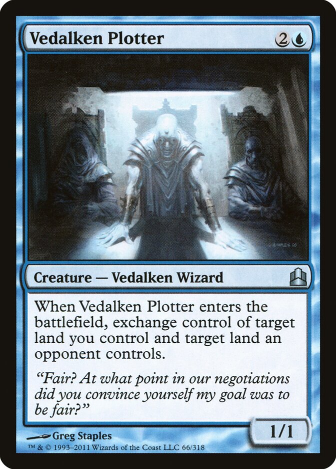 Conspirador Vedalkeano / Vedalken Plotter - Magic: The Gathering - MoxLand