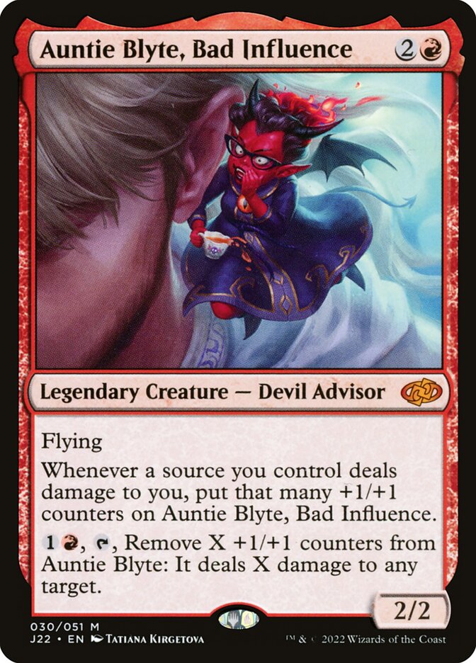 Auntie Blyte, Bad Influence - Magic: The Gathering - MoxLand