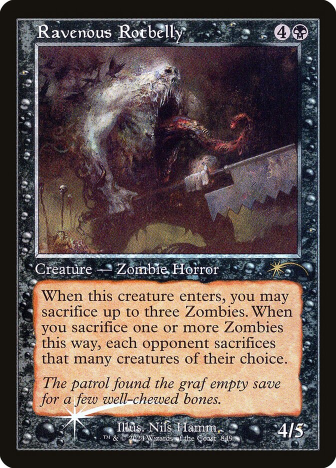 Putrivêntreo Voraz / Ravenous Rotbelly - Magic: The Gathering - MoxLand