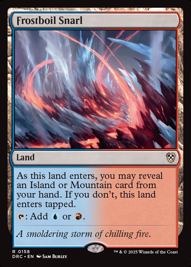 Liame da Pirogeada / Frostboil Snarl - Magic: The Gathering - MoxLand