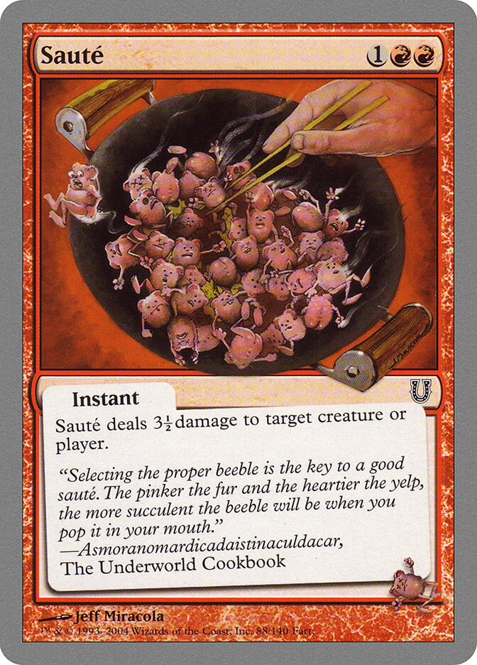 Sauté - Magic: The Gathering - MoxLand