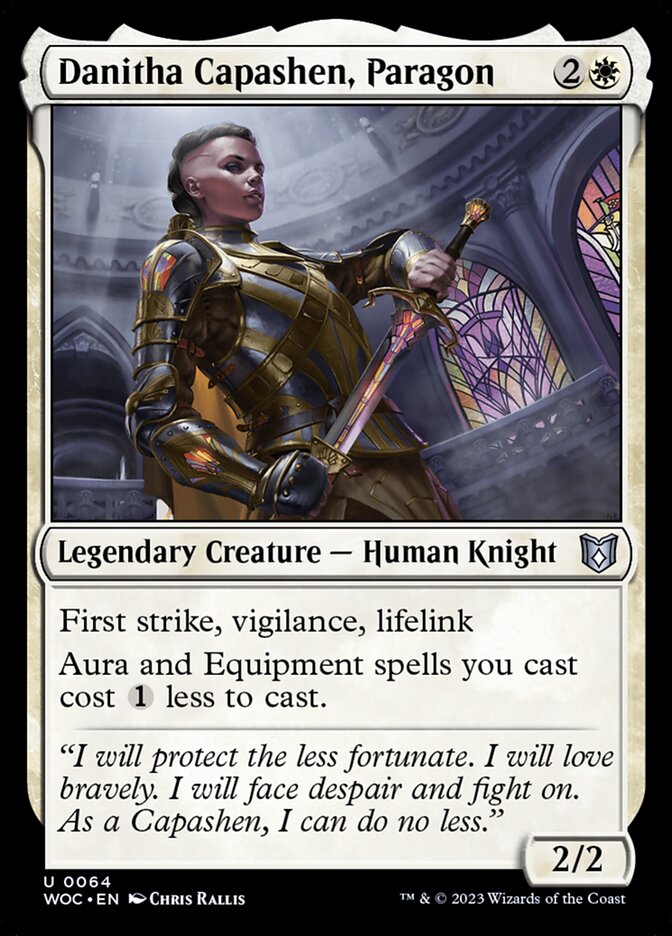 Danitha Capashena, Paradigma / Danitha Capashen, Paragon - Magic: The Gathering - MoxLand