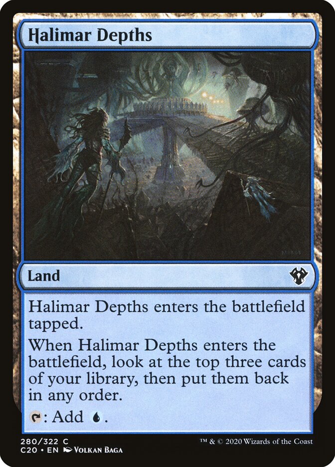 Profundezas de Halimar / Halimar Depths - Magic: The Gathering - MoxLand