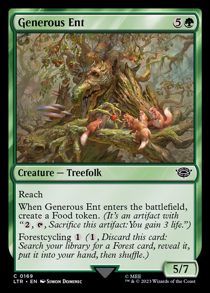 Ent Generoso / Generous Ent - Magic: The Gathering - MoxLand