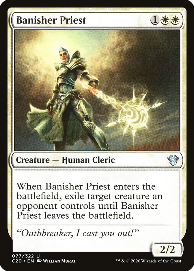 Sacerdote Banidor / Banisher Priest - Magic: The Gathering - MoxLand