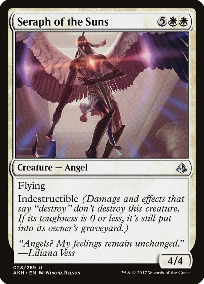 Serafim dos Sóis / Seraph of the Suns - Magic: The Gathering - MoxLand