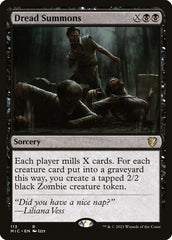 Invocações Pavorosas / Dread Summons - Magic: The Gathering - MoxLand
