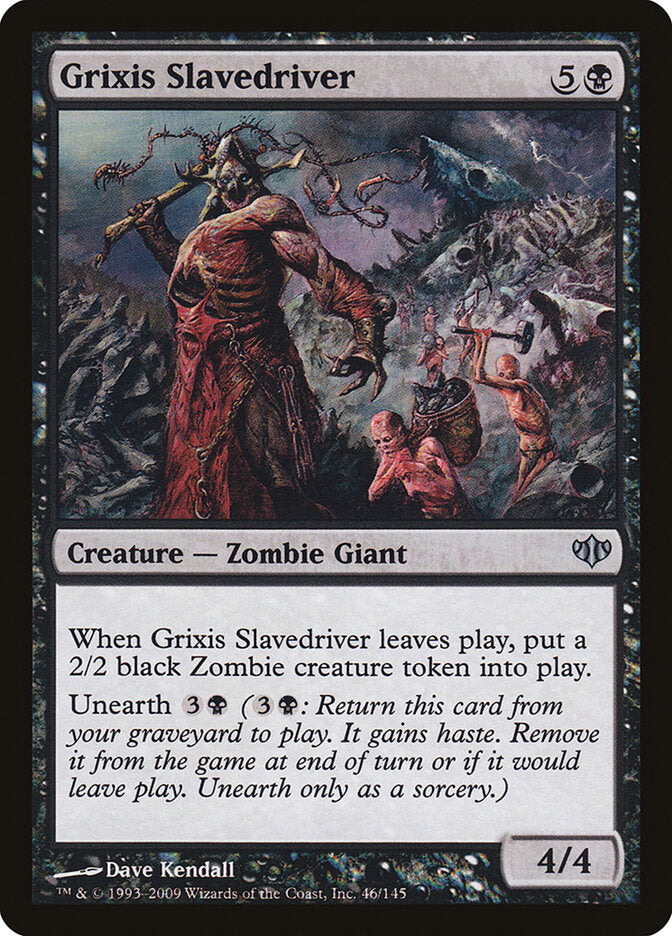 Feitor Grixis / Grixis Slavedriver - Magic: The Gathering - MoxLand