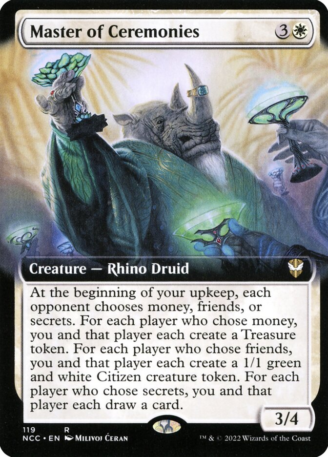 Mestre de Cerimônias / Master of Ceremonies - Magic: The Gathering - MoxLand