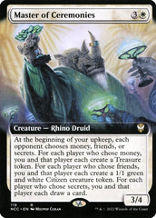 Mestre de Cerimônias / Master of Ceremonies - Magic: The Gathering - MoxLand