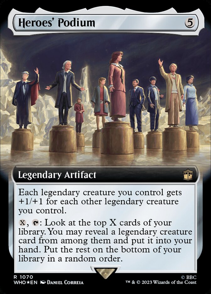 Pódio dos Heróis / Heroes' Podium - Magic: The Gathering - MoxLand