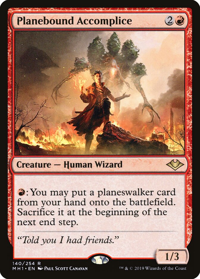 Cúmplice Planestre / Planebound Accomplice - Magic: The Gathering - MoxLand