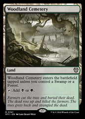 Cemitério da Floresta / Woodland Cemetery - Magic: The Gathering - MoxLand